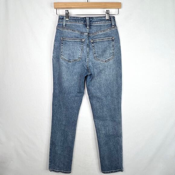 Forever 21 High Waisted Button Fly Skinny Jeans 26 - Picture 2 of 9